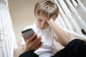 Cyber bullying by phone text message