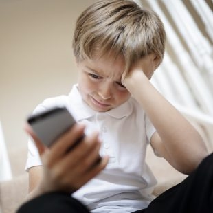 Cyber bullying by phone text message